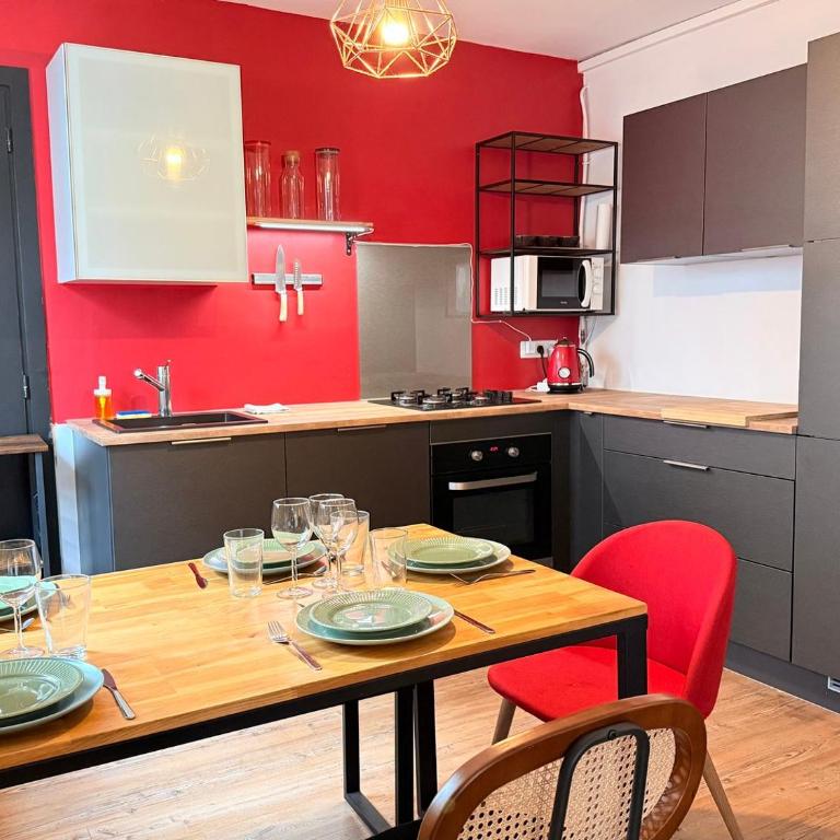 L'Atelier Flachet · Parking gratuit, climatisé, balcon - Appartement Standard - 5