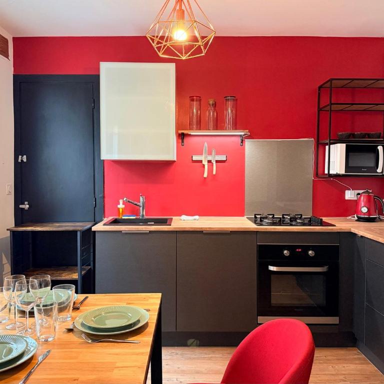 L'Atelier Flachet · Parking gratuit, climatisé, balcon - Appartement Standard - 4