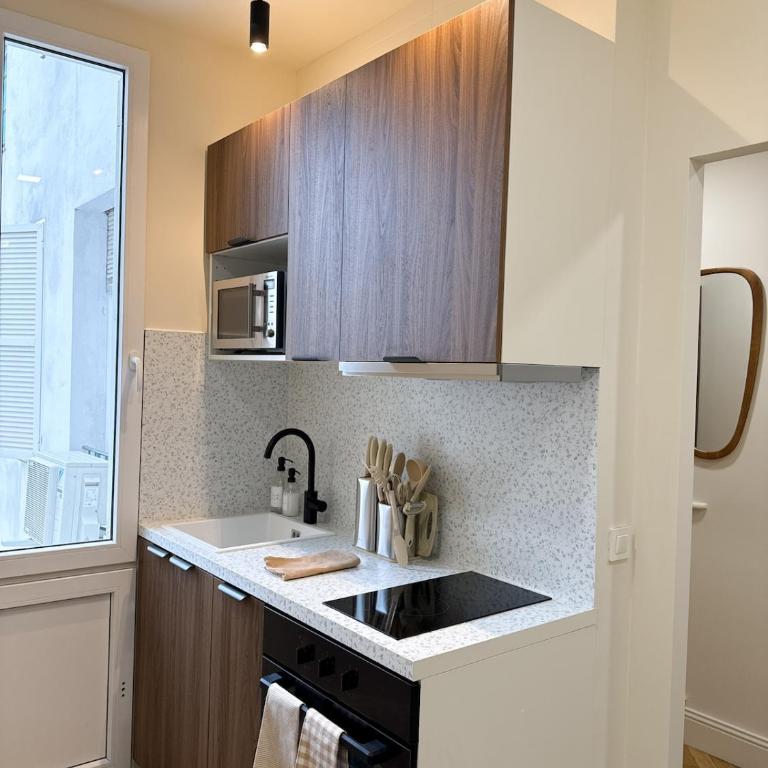 Studio idéal à Nice - Gare et Plage à pied - Appartement 1 Chambre - 15
