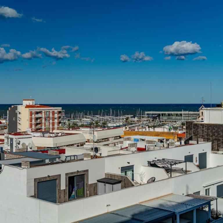 Apt Denia, 5 min Port, View of de Castle, Smart TV - Apartamento de 2 dormitorios con balcón y vistas al mar - 13