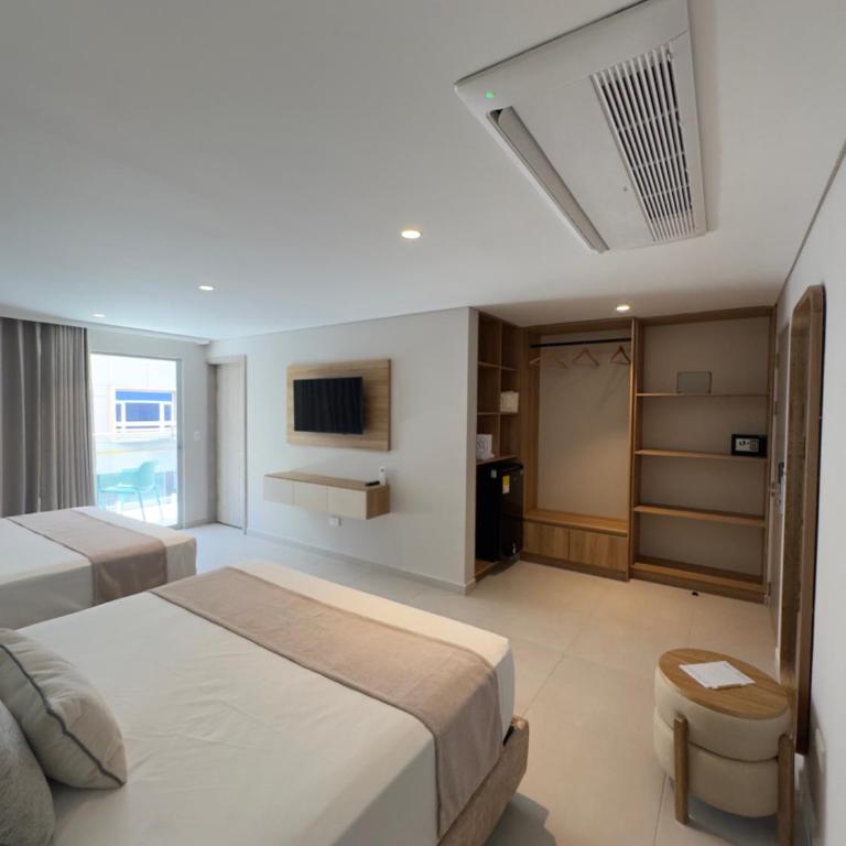 Apartahotel Manantial SAI - Habitación Cuádruple con balcón - 9