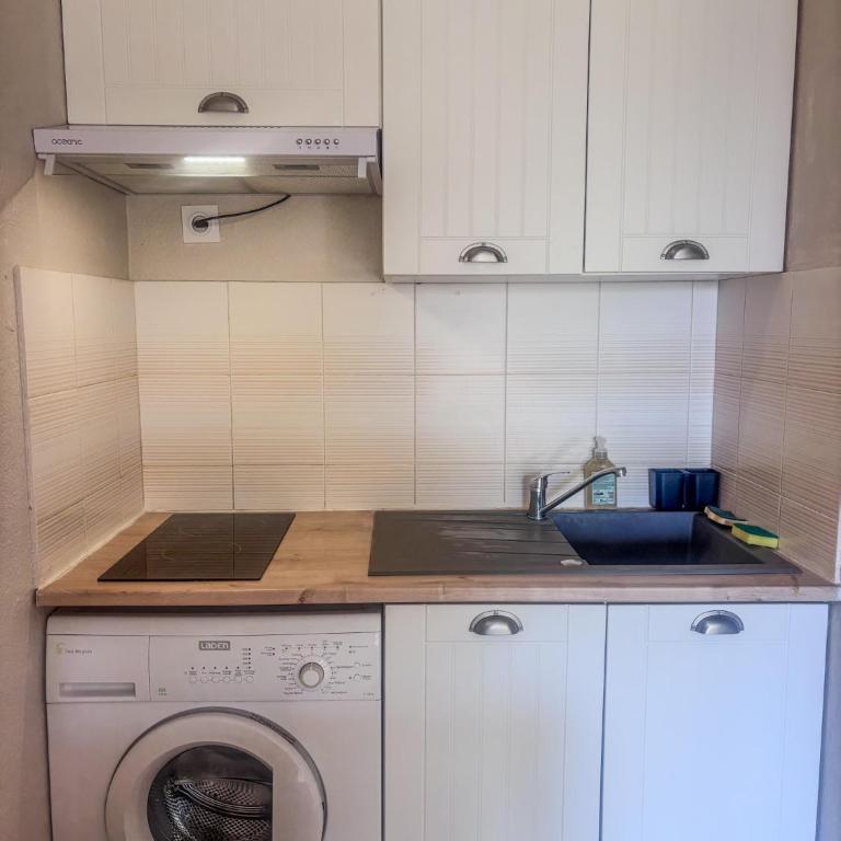 Joli T2, à 400m à pied de la mer - Piscine privée - Apartment mit 1 Schlafzimmer - 8