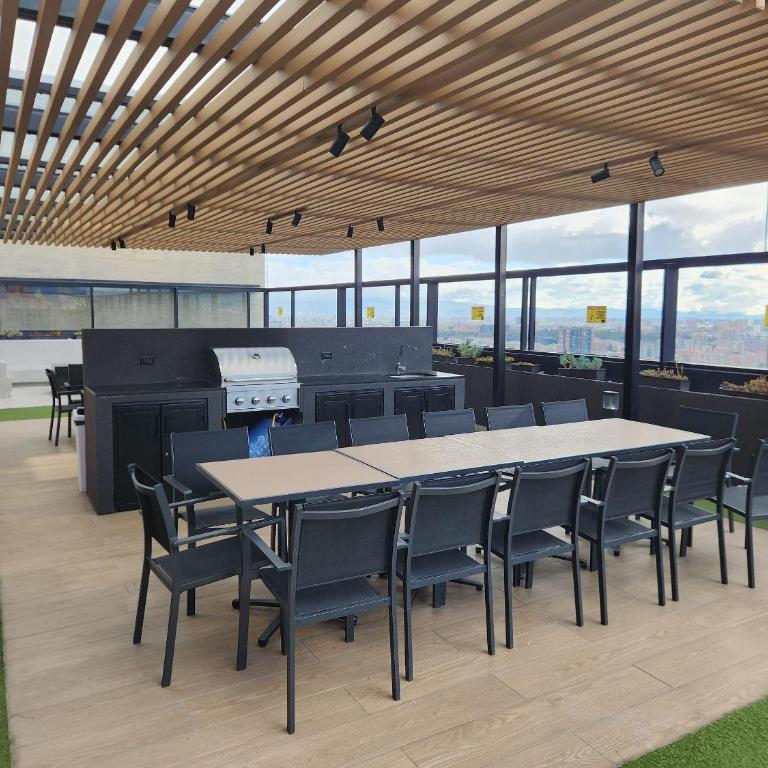 Executive loft, Wifi 500Mgb, Gym, Terraza, Usaquén - Apartamento con vistas a la ciudad - 45