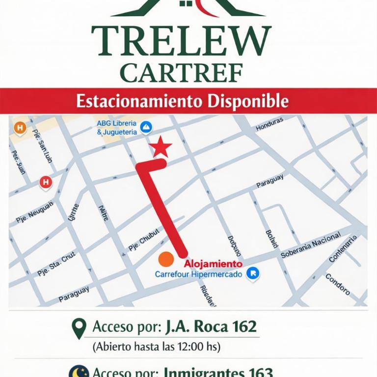 Trelew Cartref-Departamento Familiar Cerca del centro - Apartamento Clásico - 16