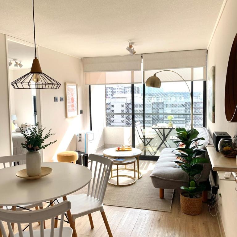 Hermoso Depto en Ñuñoa 1D 1B, Gran Vista - One-Bedroom Apartment - 1