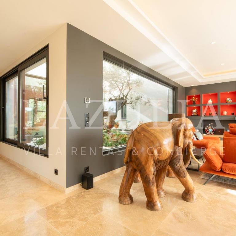 Villa avec piscine privée, vue mer et proche plage Sainte-Maxime 10 personnes - Villa mit Meerblick - 10