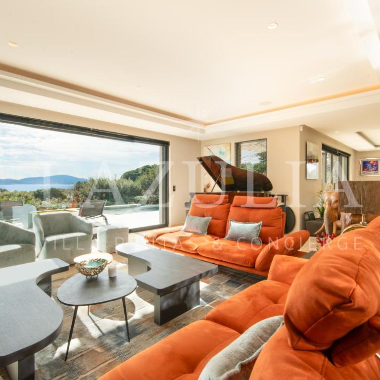 Villa avec piscine privée, vue mer et proche plage Sainte-Maxime 10 personnes - Villa mit Meerblick - 8
