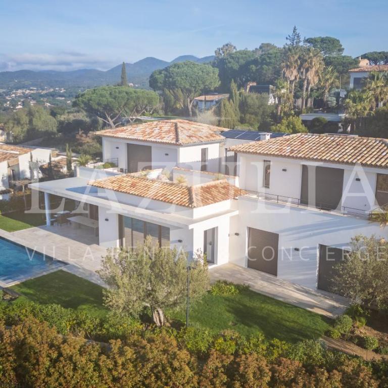Villa avec piscine privée, vue mer et proche plage Sainte-Maxime 10 personnes - Villa mit Meerblick - 4