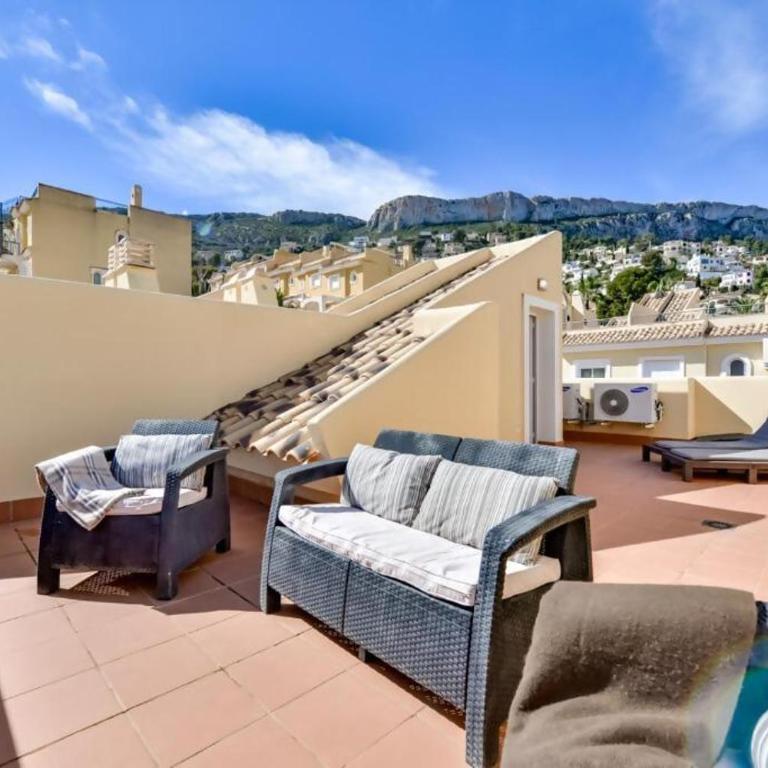 Bungalow Montesol con Vistas al Mar y Montaña - Four-Bedroom Vacation Home - 32