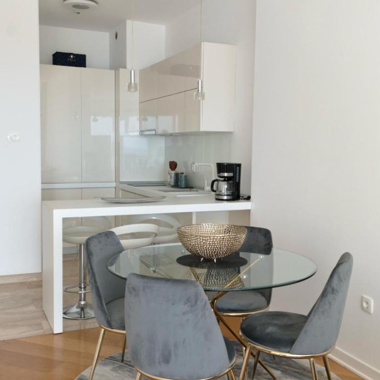 Tre Canne Infinity Residence - Apartman sa 1 Spavaćom Sobom, Pogledom na More i Balkonom - 8