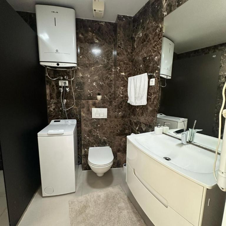 Tre Canne Infinity Residence - Apartman sa 1 Spavaćom Sobom, Pogledom na More i Balkonom - 9