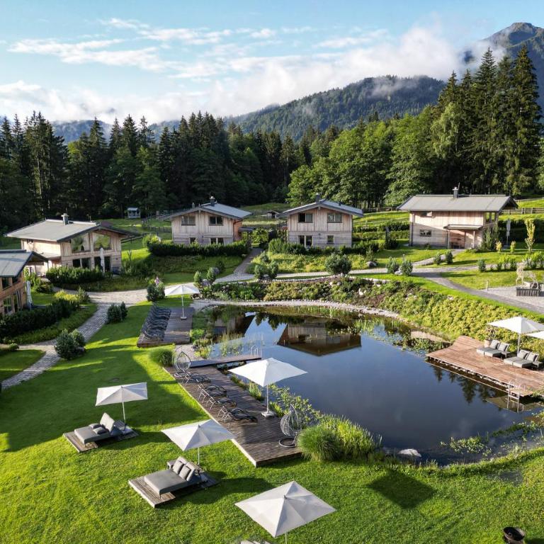 Farmhotel & Chalets Grosslehen - Chalet mit 3 Schlafzimmern - 1