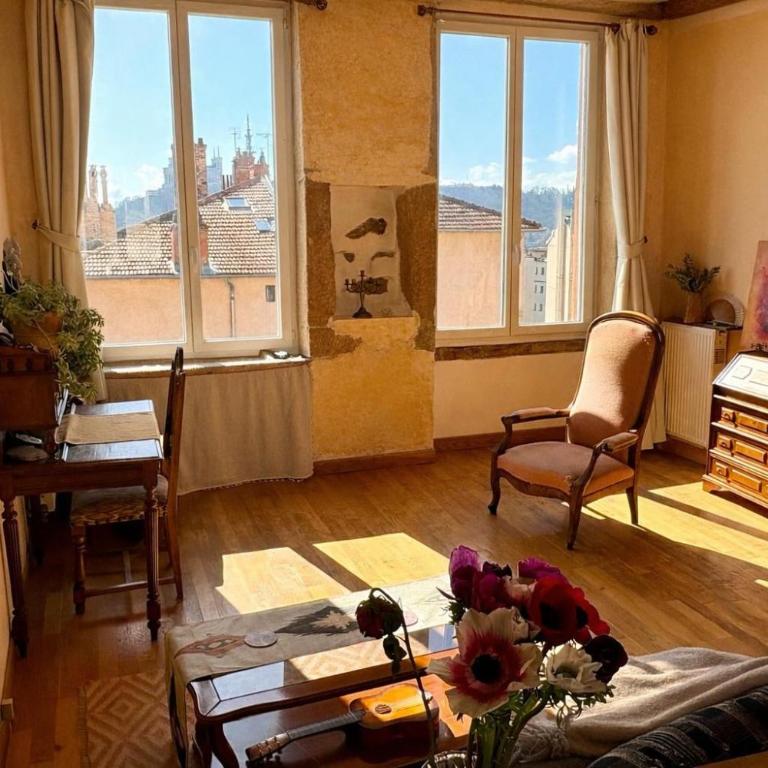 Charming apartment Croix Rousse with a view - Appartement 1 Chambre - 2
