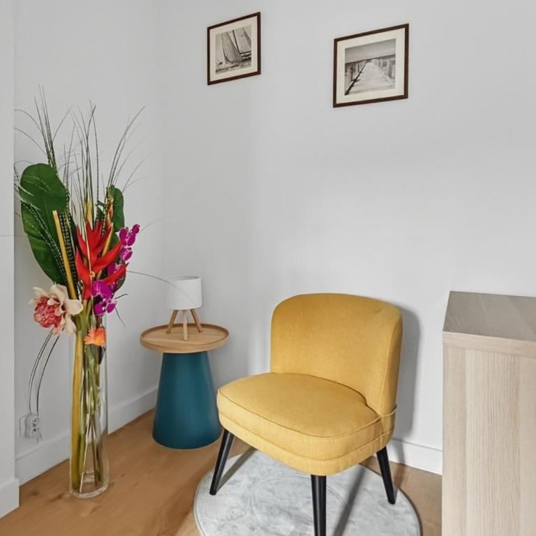 Cosy duplex - Plage & Étang - terrasse - parking & barbecue - Appartamento con 1 Camera da Letto e Terrazza - 27