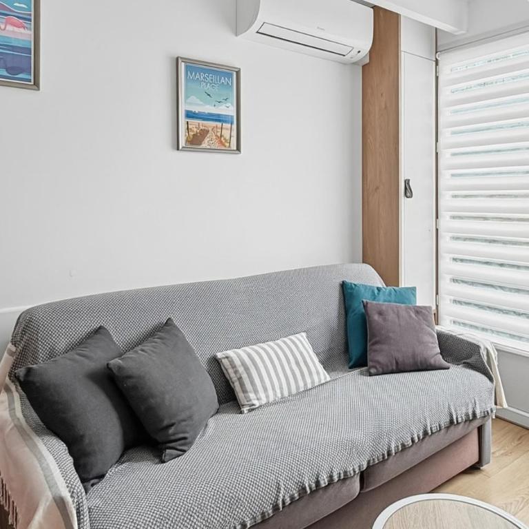 Cosy duplex - Plage & Étang - terrasse - parking & barbecue - Appartamento con 1 Camera da Letto e Terrazza - 19