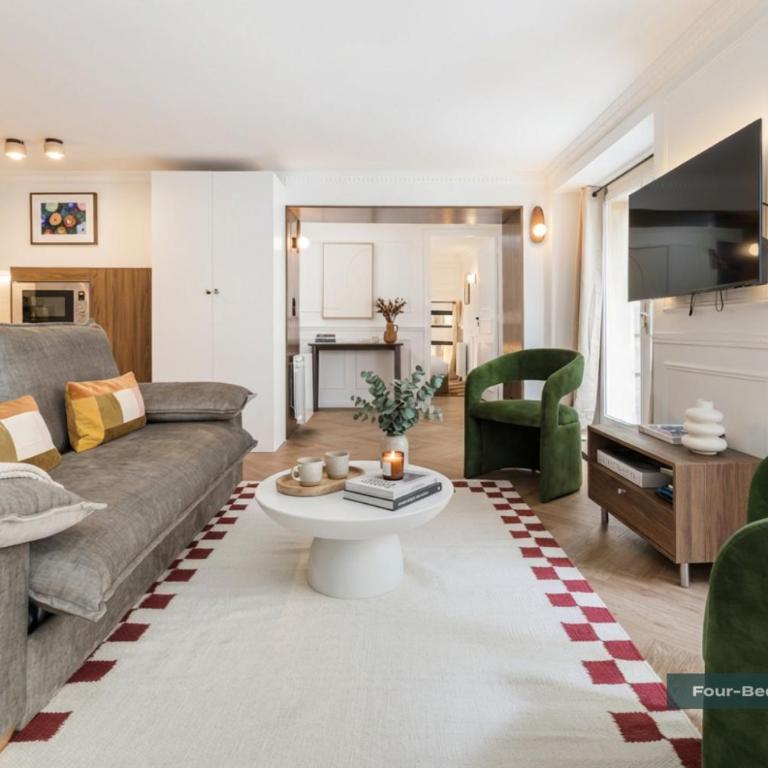 PoeticStay - Grands Boulevards - Panorama - Appartement 4 Chambres - 7