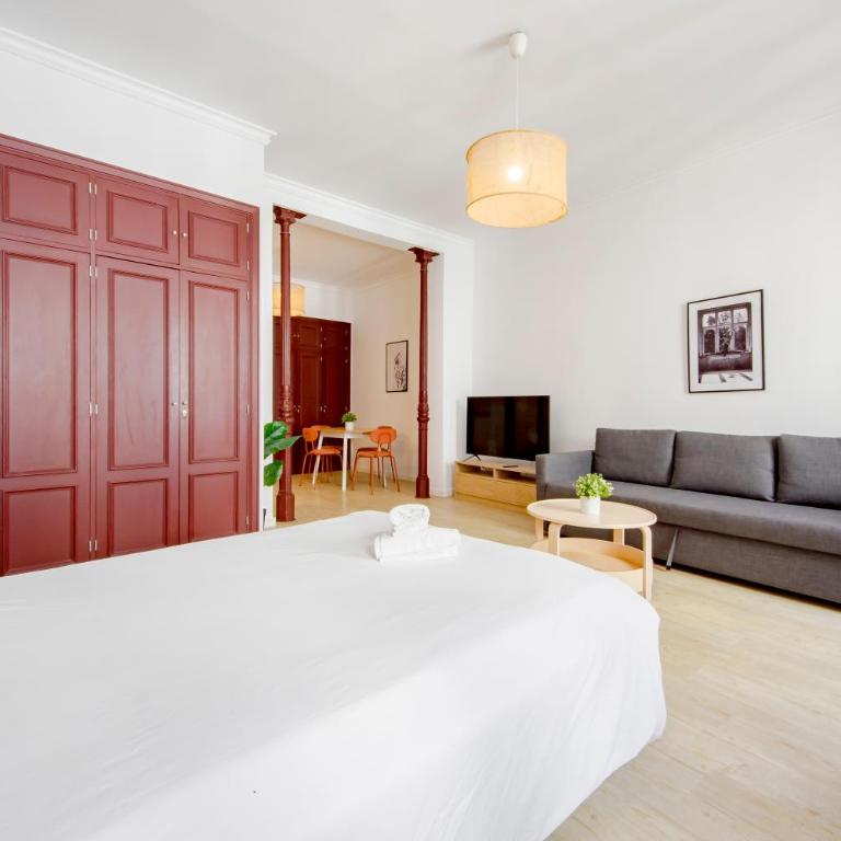 Apartamento para 4 en Las Letras - Studio Apartment with Balcony - 13