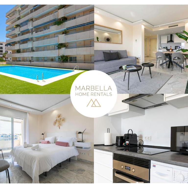 MARBELLA HOME RENTALS - Marina Banus, Puerto Banus, 2BR Spacious, parking & pool - Apartamento de 2 dormitorios - 1