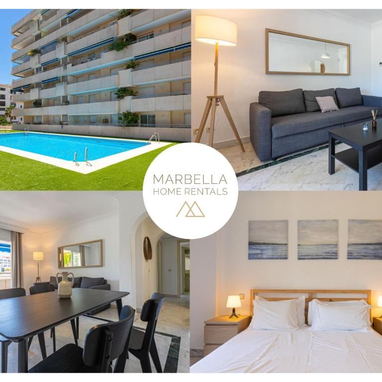 MARBELLA HOME RENTALS - Marina Banus, Puerto Banus, 2BR Apartment, parking & pool - Two-Bedroom Apartment - 1