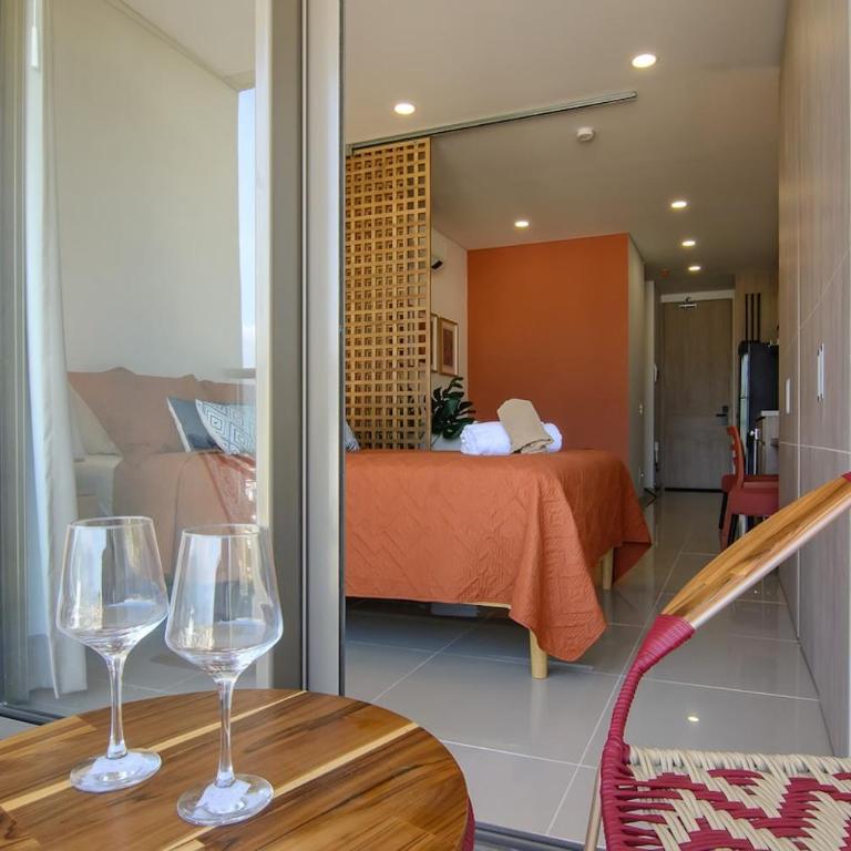 Luxury Loft P12 Vistas al Mar y Sierra Nevada Piscina & Jacuzzi - Apartamento de 1 dormitorio con balcón y vistas a la montaña - 24
