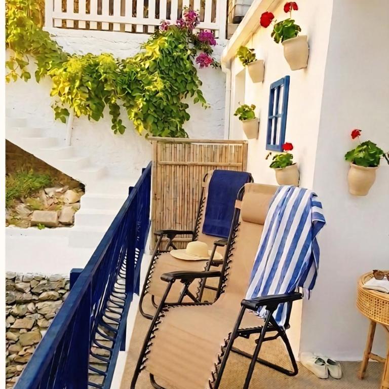 Beach House Kruče - Apartman sa 2 Spavaće Sobe, Balkonom i Pogledom na More - 65