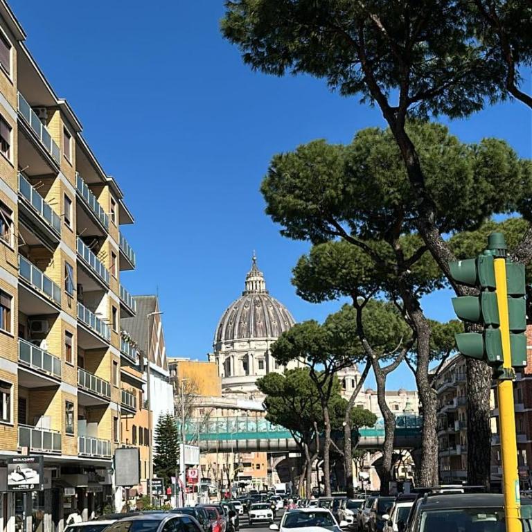Vaticano San Pietro Luminoso Appartamento - Two-Bedroom Apartment with City View - 23