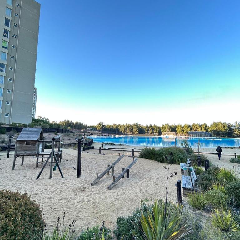 Lagunamar Jardín Privado Frente a Laguna 8 personas - Apartment with Pool View - 21