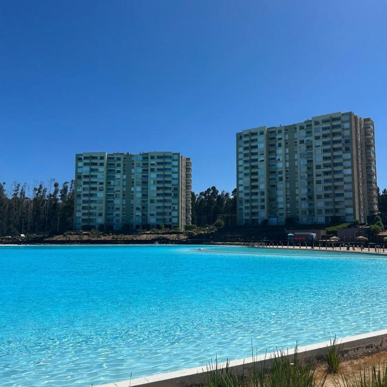 Lagunamar Jardín Privado Frente a Laguna 8 personas - Apartment with Pool View - 22