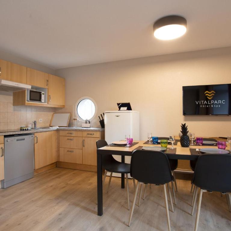 Maisons de Vacances Hôtel Vitalparc - Casa con 2 Camere da Letto - 1