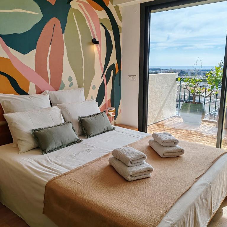 Rooftop, Superbe appartement vue panoramique pour 4 personnes - Two-Bedroom Apartment - 5