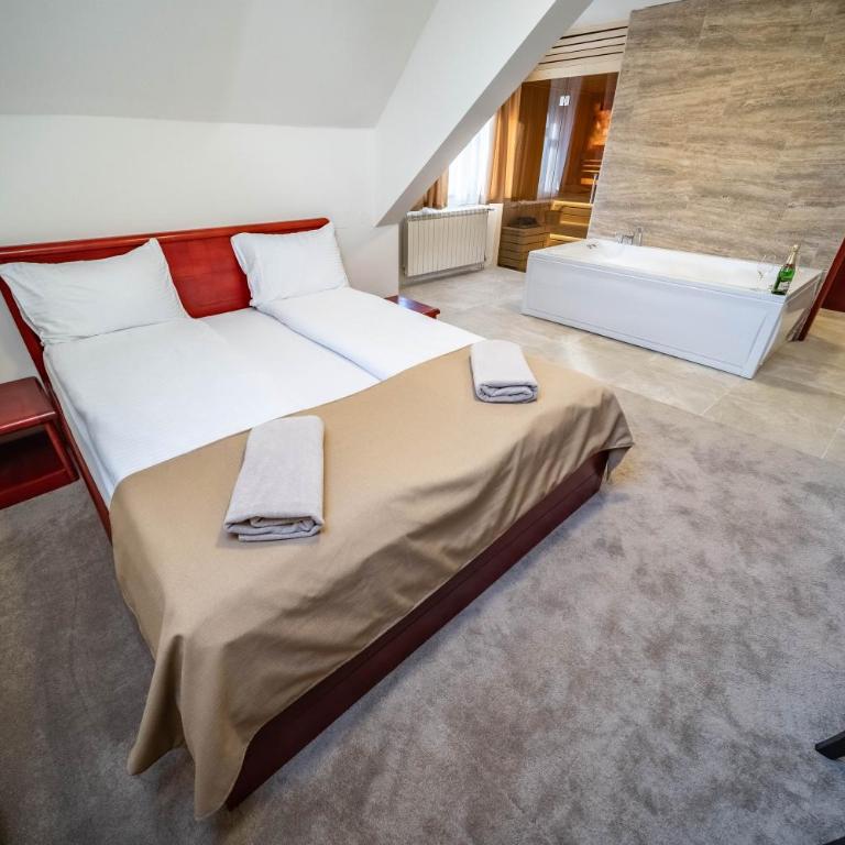 Divski Resort - Dvokrevetna Soba sa Bračnim Krevetom i Spa Kadom - 1