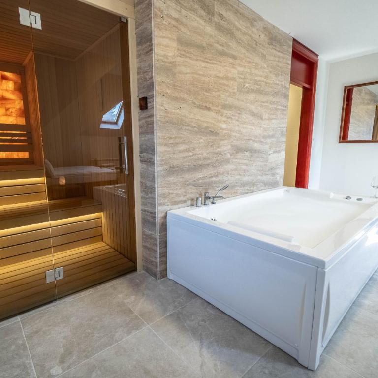 Divski Resort - Dvokrevetna Soba sa Bračnim Krevetom i Spa Kadom - 10