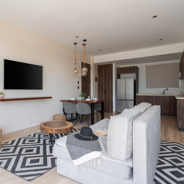 Palais Apartment Tulum by Luwii Stays - Apartamento de 2 dormitorios con balcón - 12