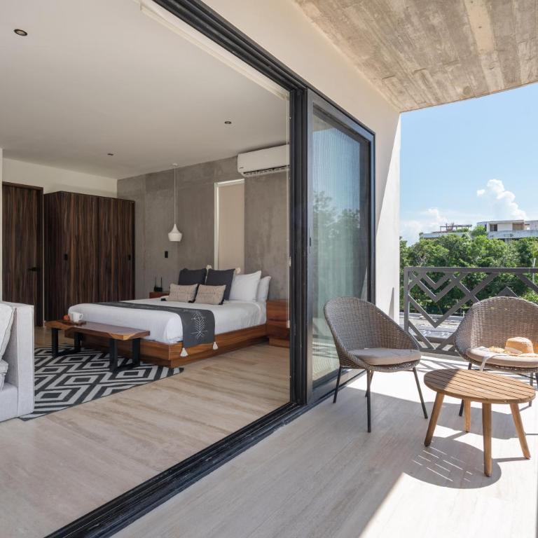 Palais Apartment Tulum by Luwii Stays - Apartamento de 2 dormitorios con balcón - 9