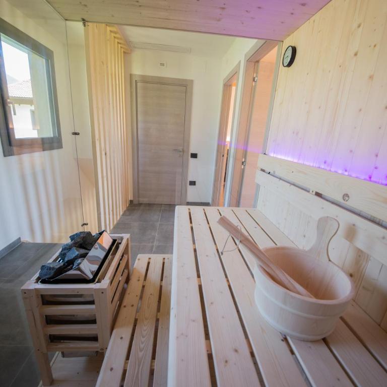 Villaggio Azzurro Ledro - Superior Chalet with Garden and Private Sauna - 9