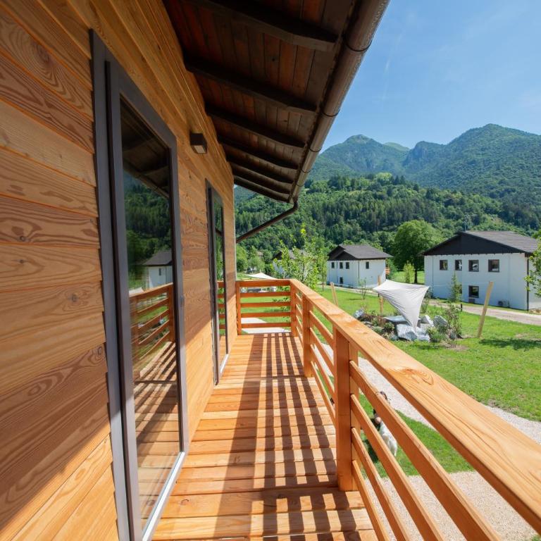 Villaggio Azzurro Ledro - Superior Chalet with Garden and Private Sauna - 16