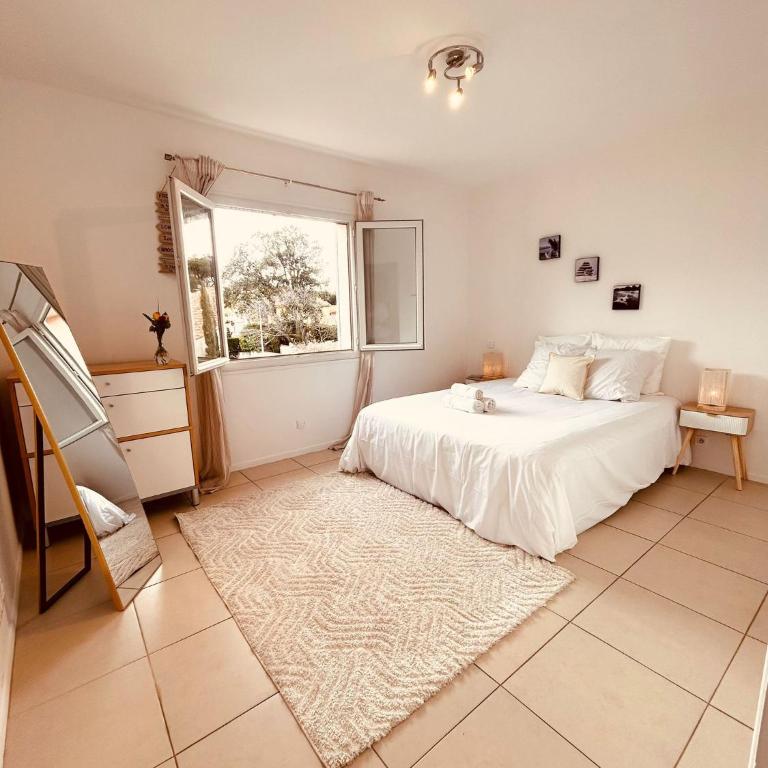 Grand appartement 3 chambres, 7 à 9 personnes, a 300M de la plage - Apartment mit 1 Schlafzimmer - 7