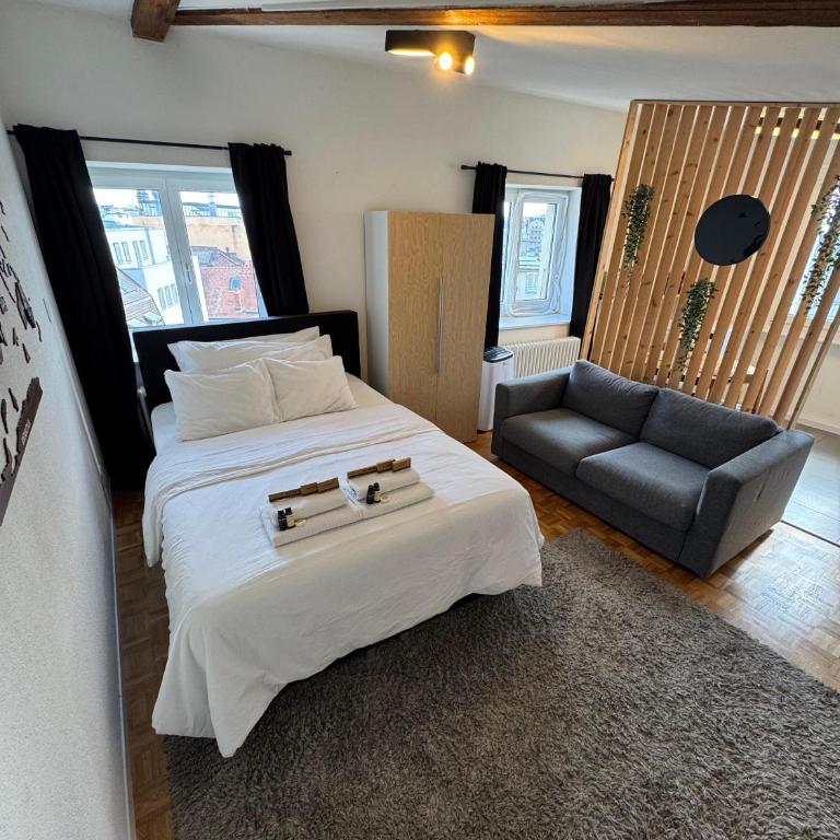 Cosy attic flat Lausanne center - Apartment mit 1 Schlafzimmer - 1