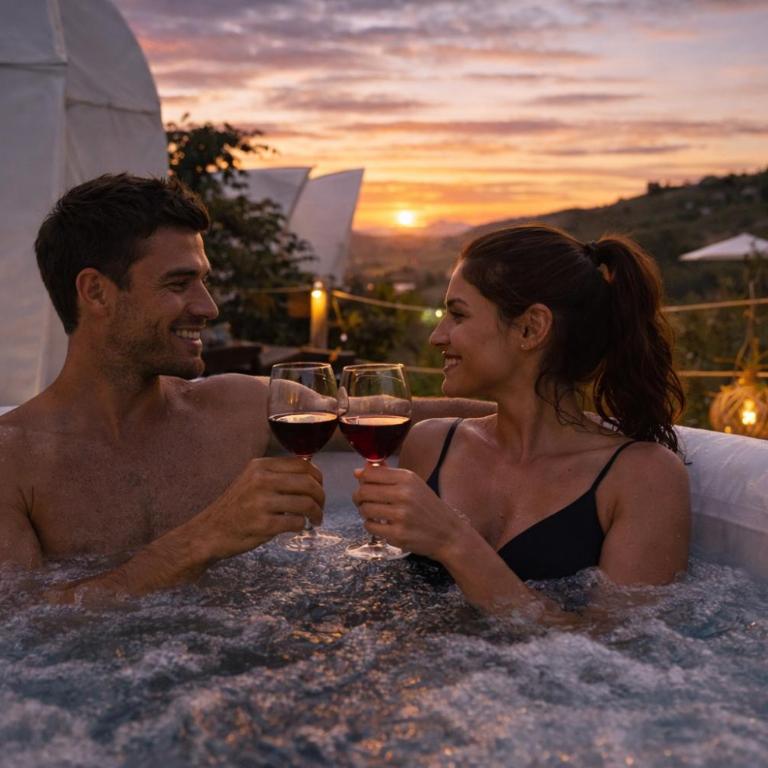 Origen Glamping en Villa de Leyva - Delux Tent with Hot Tub - 12