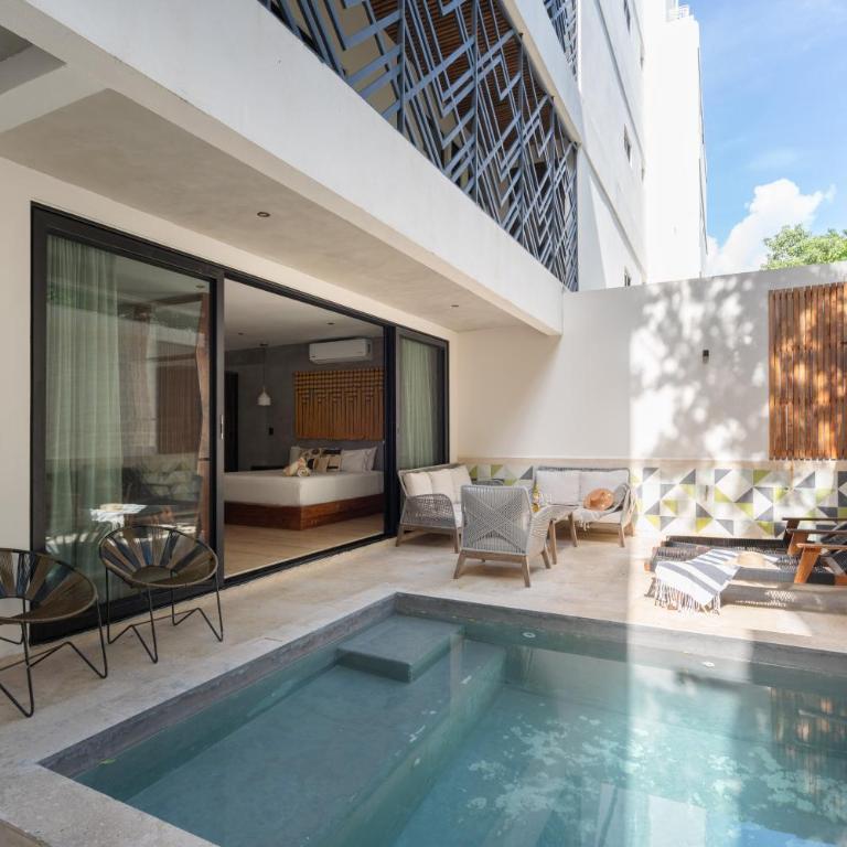 Palais Apartment Tulum by Luwii Stays - Apartamento de 2 dormitorios con piscina privada - 27