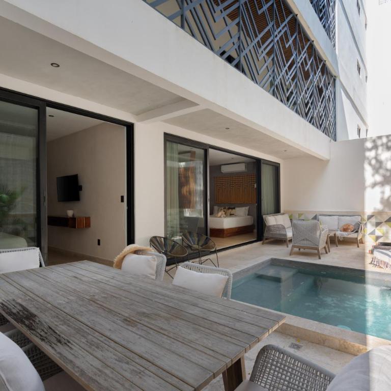 Palais Apartment Tulum by Luwii Stays - Apartamento de 2 dormitorios con piscina privada - 31