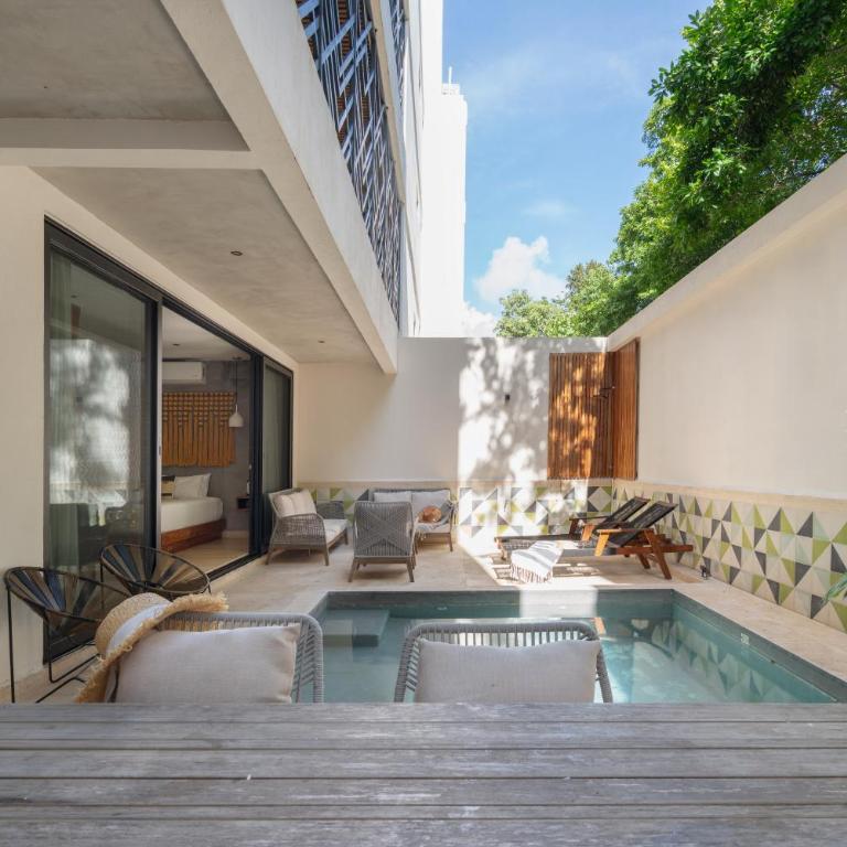 Palais Apartment Tulum by Luwii Stays - Apartamento de 2 dormitorios con piscina privada - 28