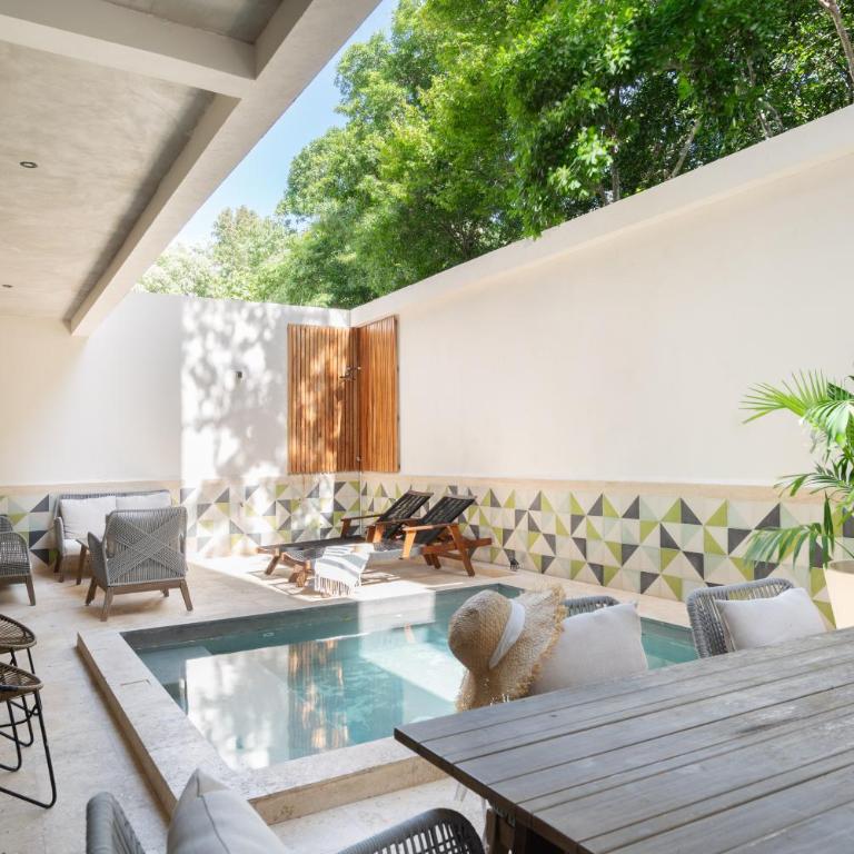 Palais Apartment Tulum by Luwii Stays - Apartamento de 2 dormitorios con piscina privada - 24