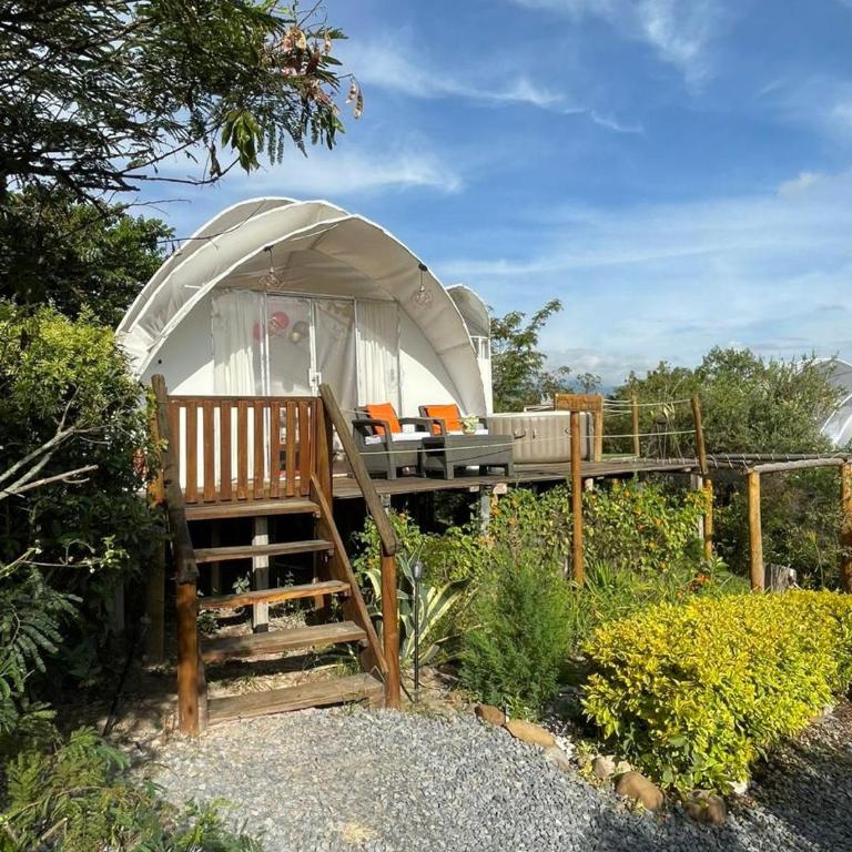 Origen Glamping en Villa de Leyva - Delux Tent with Hot Tub - 13