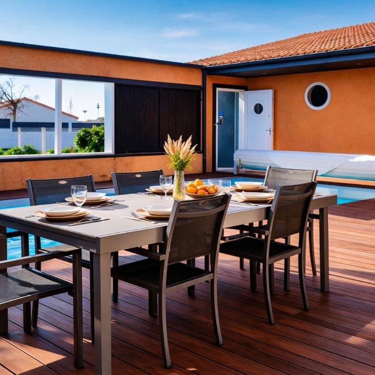 Superbe villa avec piscine située à 2 km de la Grande Plage des Sables - Villa - 15