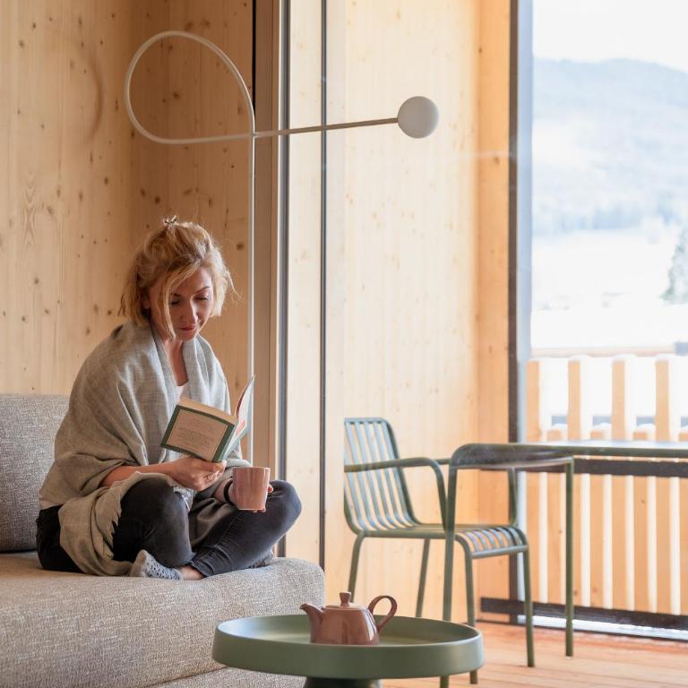 biYou Ecoquartier in den Bergen - Familienzimmer mit Bergblick - 1