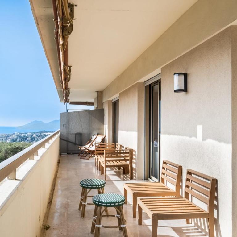 Terrasse vue Baie de Cannes - Welkeys - Appartement - 16