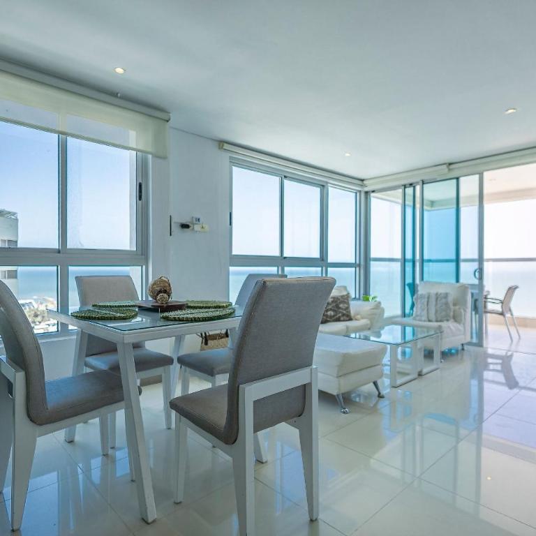 Apartamento Vista 280 g Frente Al Mar Bocagrande - Two-Bedroom Apartment - 1