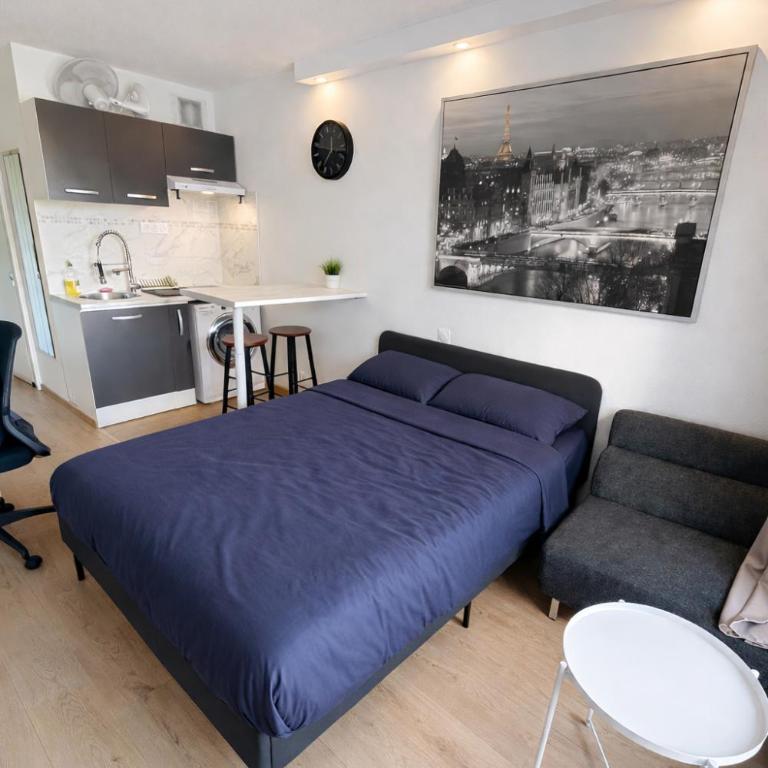 Exclusive Private Apartment by Warilco - Pleyel 25 m2 - À 1 minute de la station métro Carrefour Pleyel - One-Bedroom Apartment - 3