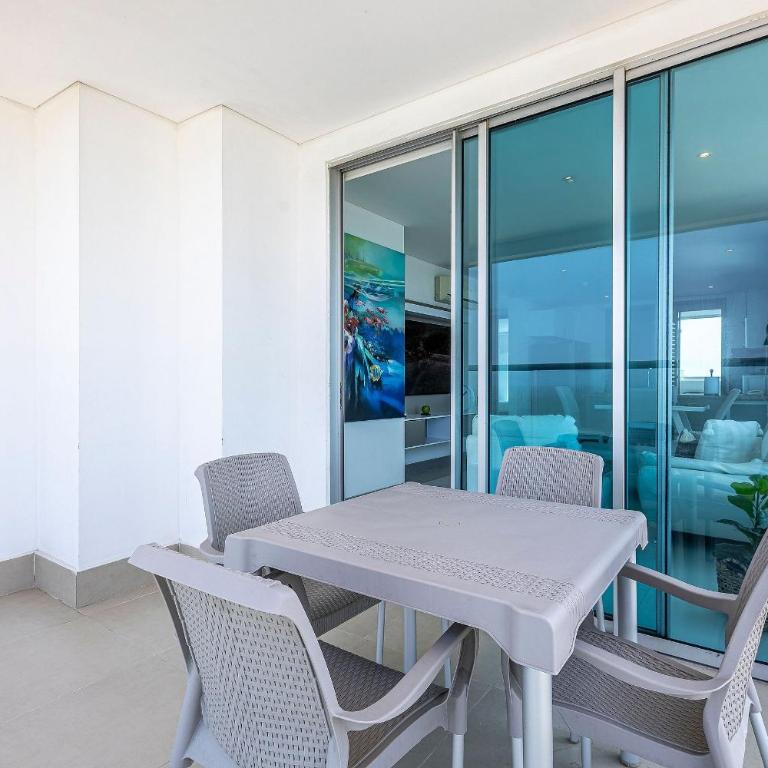 Apartamento Vista 280 g Frente Al Mar Bocagrande - Two-Bedroom Apartment - 30